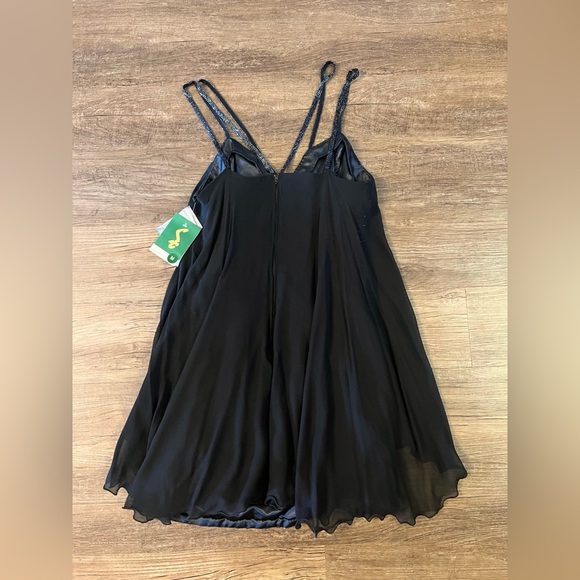 Vintage Sean Collection Little Black Dress size Med‎ - Picture 2 of 14